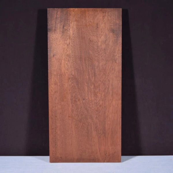 20" Tall Antique French Solid Mahogany Wood Carved Panel with Romantic Theme