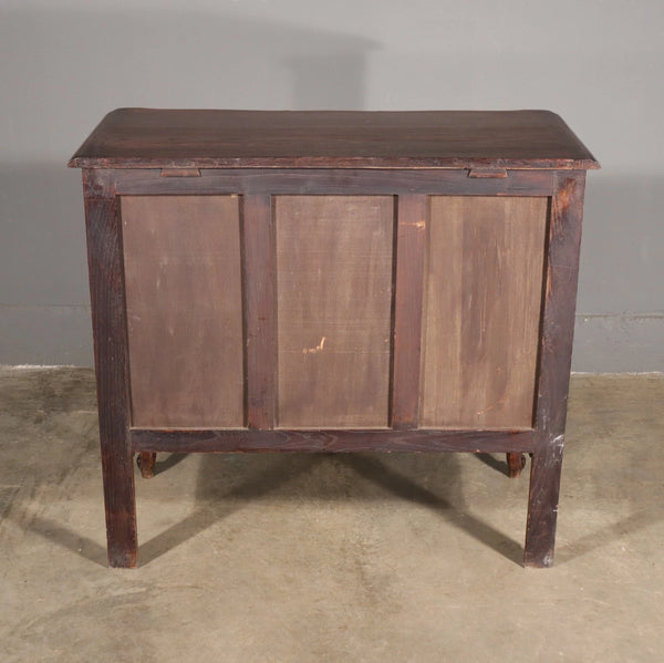 Antique French Louis XV Oak Dresser/ Commode/ Chest of Drawers Highly Carved