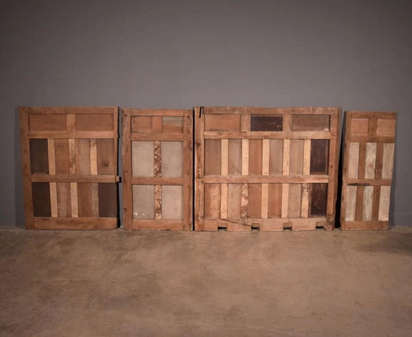33 Feet Antique French Solid Oak Wood Boiserie/Paneling/ Wainscoting Early 1800's