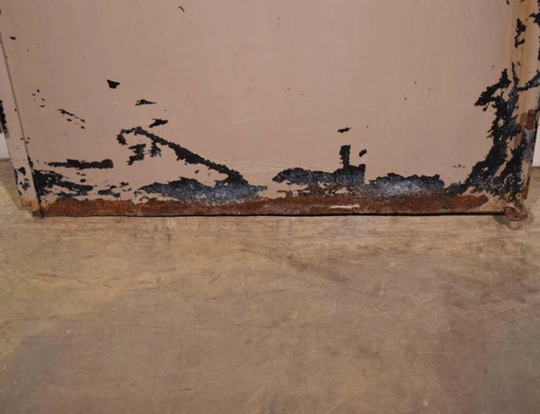88" Tall Large Vintage European Art Deco Iron Door Panel Salvage Garden
