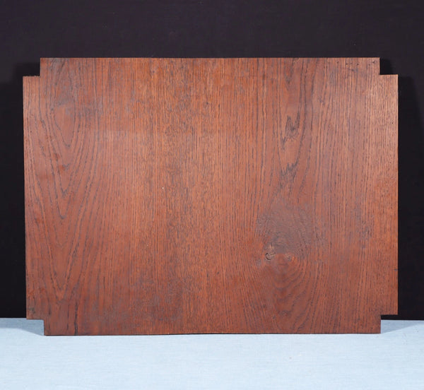 23" Wide Antique French Solid Oak Wood Louis XVI Panel Highly Carved