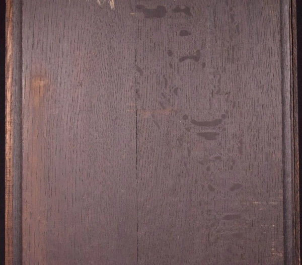 31" Tall French Antique Gothic Revival Panel in Solid Oak Wood Salvage