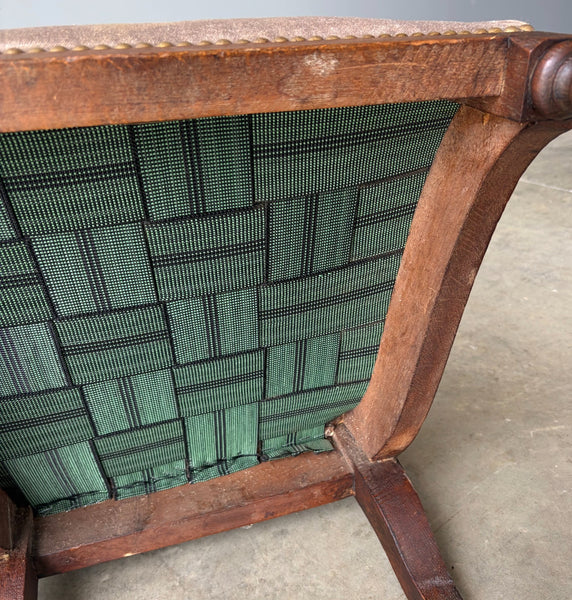 Antique French Solid Oak Wood Church Prie Dieu/Kneeler Christian Highly Carved