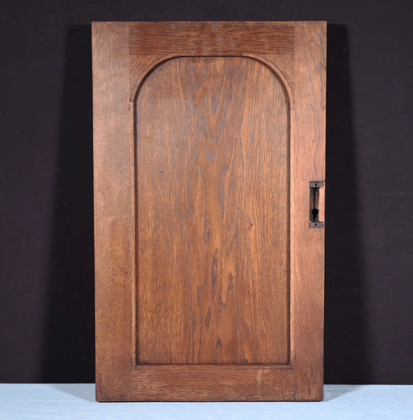 24" Tall Antique French Solid Oak Wood Louis XVI Panel Highly Carved