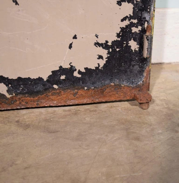 88" Tall Large Vintage European Art Deco Iron Door Panel Salvage Garden