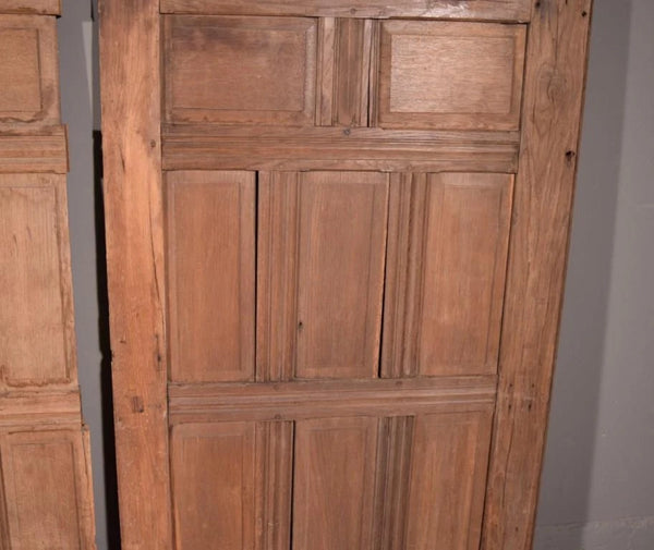 33 Feet Antique French Solid Oak Wood Boiserie/Paneling/ Wainscoting Early 1800's