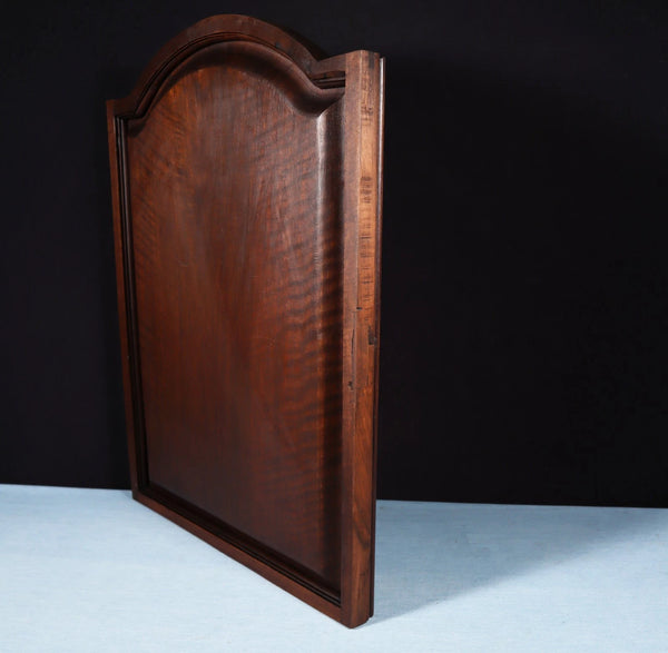 25" Tall Antique French Solid Walnut Wood Highly Carved Panel Salvage