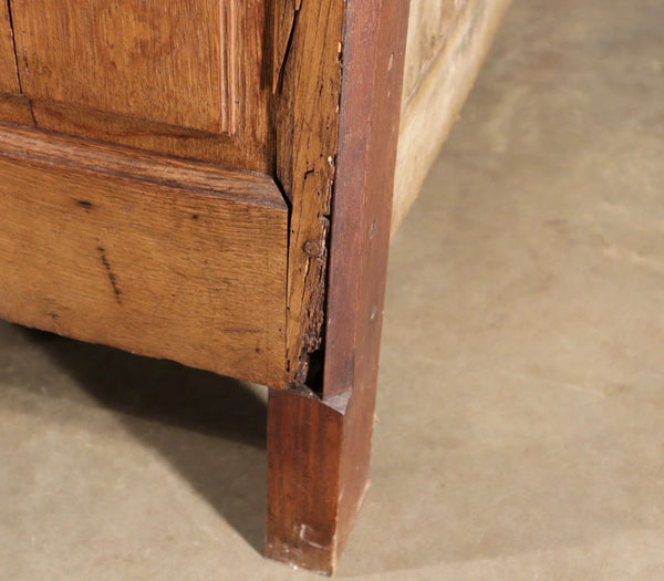 Antique French Louis XV Oak Dresser/Commode/Chest of Drawers Highly Carved