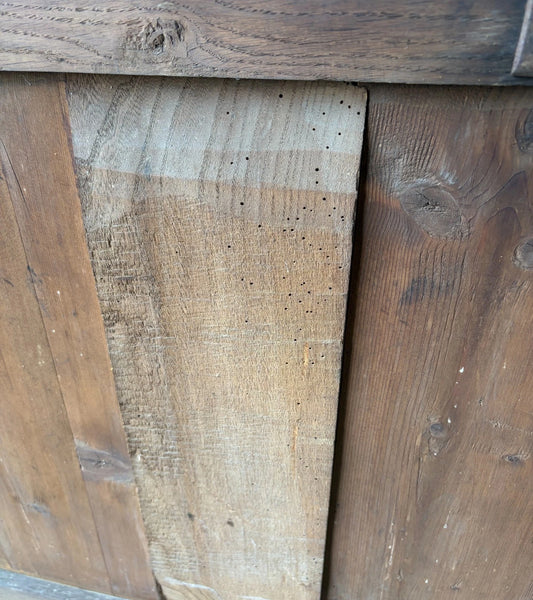 Antique French Renaissance Chest/Trunk/Sideboard Solid Oak w/Detailed Carvings