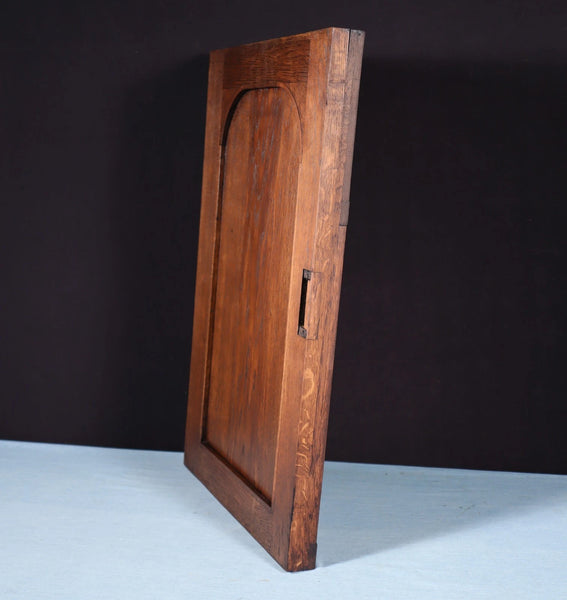 24" Tall Antique French Solid Oak Wood Louis XVI Panel Highly Carved