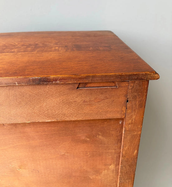 Antique French Solid Oak Wood Lingerie Chest of Drawers/Dresser/Chiffoniere