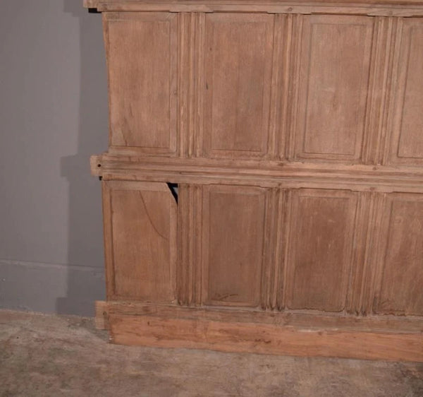 33 Feet Antique French Solid Oak Wood Boiserie/Paneling/ Wainscoting Early 1800's