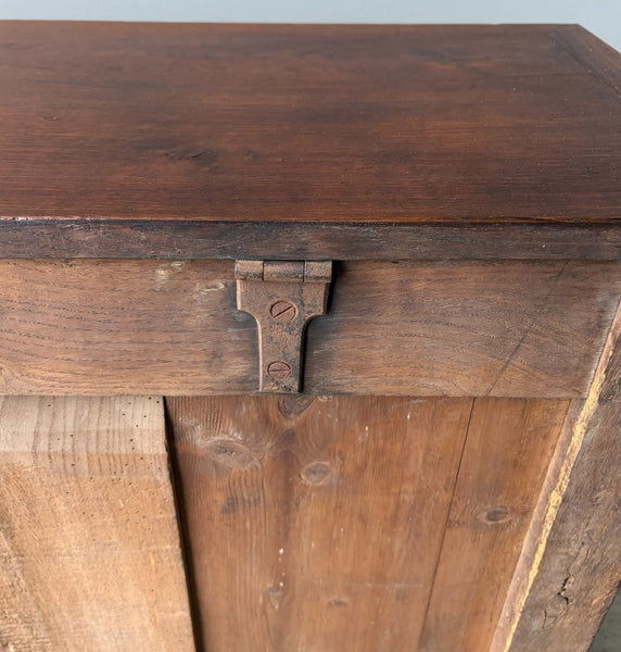 Antique French Renaissance Chest/Trunk/Sideboard Solid Oak w/Detailed Carvings