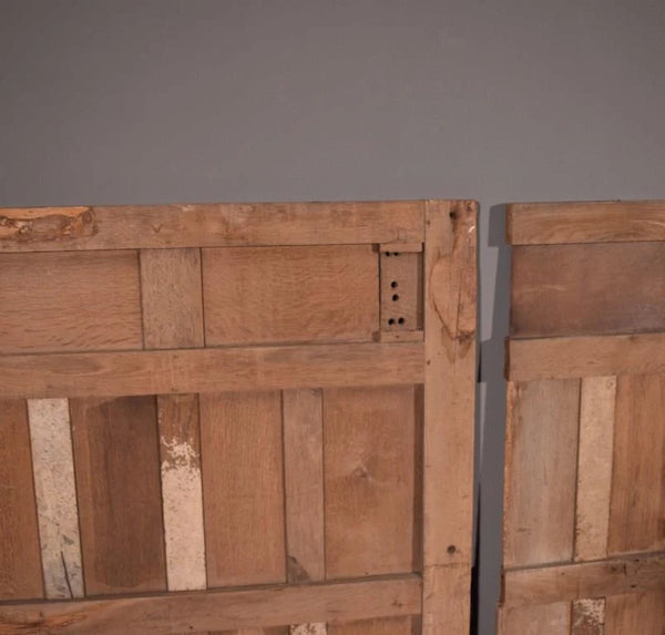 33 Feet Antique French Solid Oak Wood Boiserie/Paneling/ Wainscoting Early 1800's