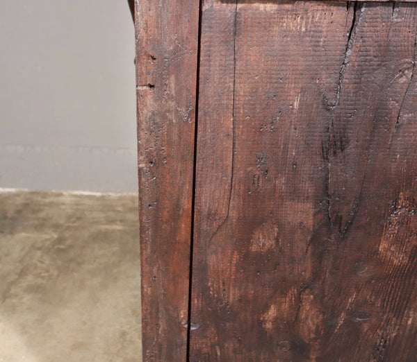 Antique French Solid Walnut Wood Church Prie Dieu/Prayer Cabinet/Altar/Kneeler
