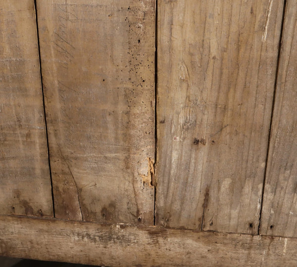 Antique French Louis XV Oak Dresser/Commode/Chest of Drawers Highly Carved