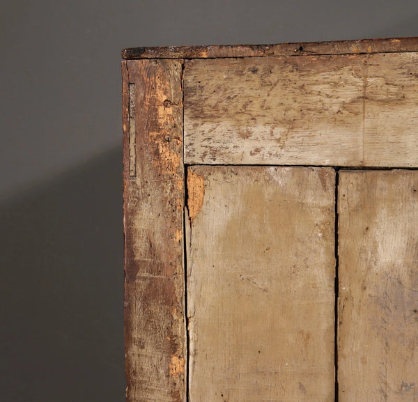 Antique French Louis XV Oak Dresser/Commode/Chest of Drawers Highly Carved