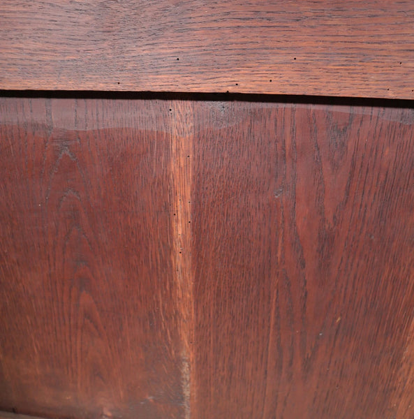 Antique French Gothic Chest/Trunk in Solid Oak Wood With Detailed Carvings