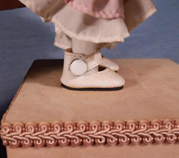 Porcelain Doll by Seymour Mann, Rare Automated Music Box #383