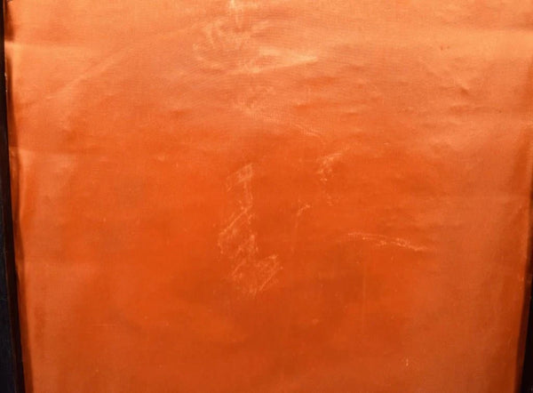 French Antique Fireplace Screen with Needlepoint Griffin/Carved Walnut Frame