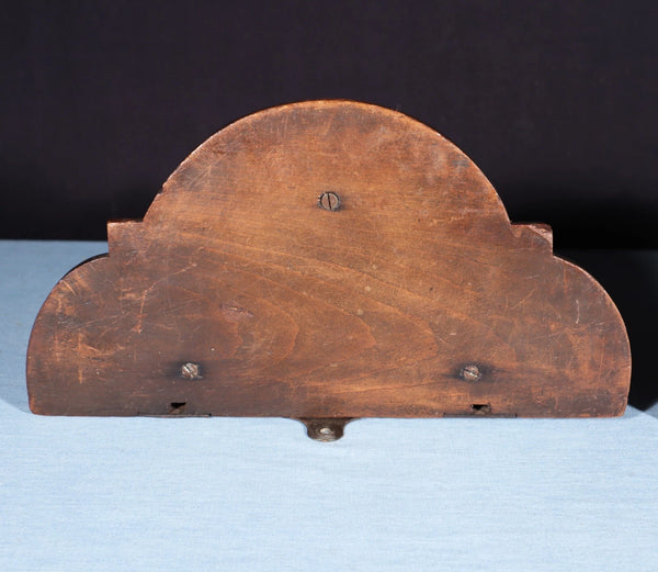 Pair of Large French Antique Lion Wall Sconces/Shelves in Solid Oak and Chestnut