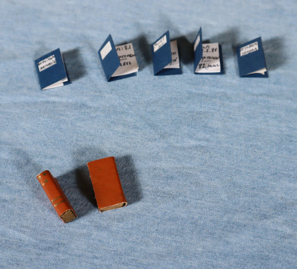 Vintage Dutch Diorama of Doctors Office Shadow Box/Doll House 1:12 Scale