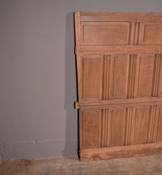 33 Feet Antique French Solid Oak Wood Boiserie/Paneling/ Wainscoting Early 1800's