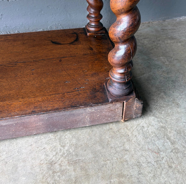 Antique French Renaissance Sideboard/Buffet in Solid Oak Highly Carved Wood