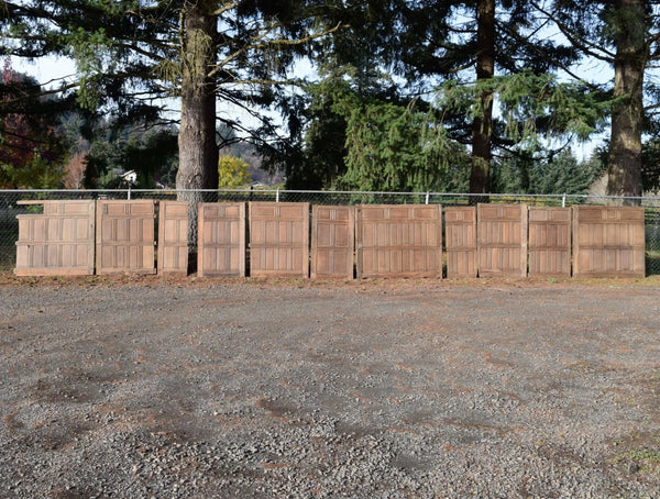 33 Feet Antique French Solid Oak Wood Boiserie/Paneling/ Wainscoting Early 1800's