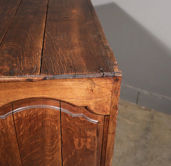 Antique French Louis XV Oak Dresser/Commode/Chest of Drawers Highly Carved