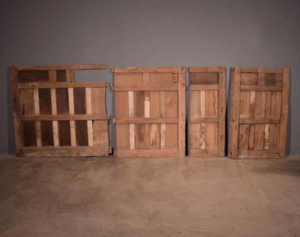 33 Feet Antique French Solid Oak Wood Boiserie/Paneling/ Wainscoting Early 1800's