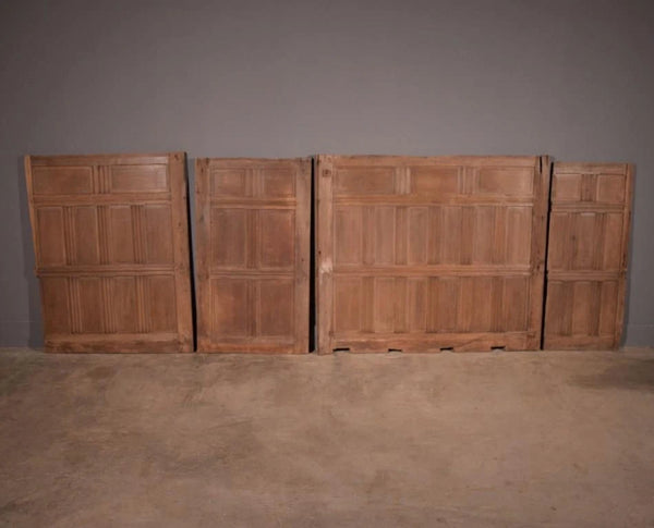 33 Feet Antique French Solid Oak Wood Boiserie/Paneling/ Wainscoting Early 1800's